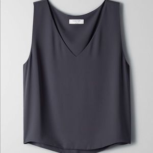 Aritzia Murphy Blouse in Magnetic NWT